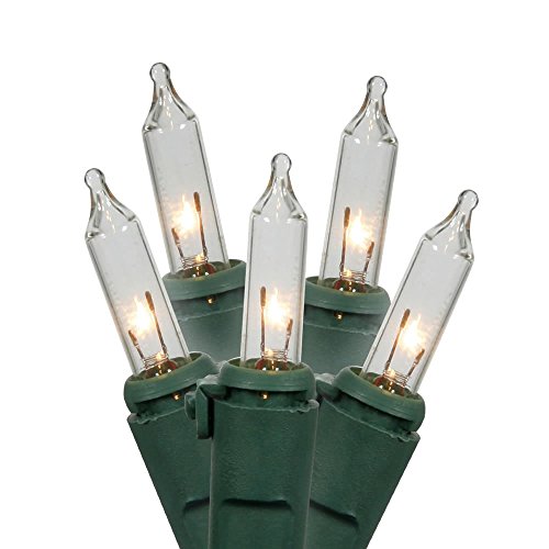 Vickerman W4G1201 100LT Random Twinkle E-C GW String Lights, 4", Clear