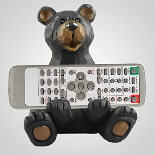 Lipco Remote Control Holder Bear Figurine, 6.75-inch Height, Polyresin