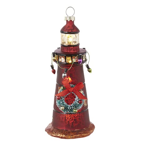 RAZ Imports 2022 Destination Christmas 6.25" Lighted Light House