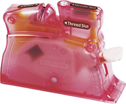 CLOVER Desk Needle Threader, Pink (4073)