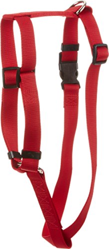 OmniPet Kwik Klip Adjustable Nylon Pet Harness, Large, Red