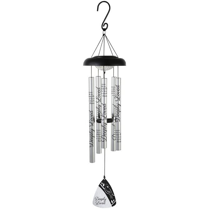 Carson Wind Chime-Solar Sonnet-Deeply Loved (30")