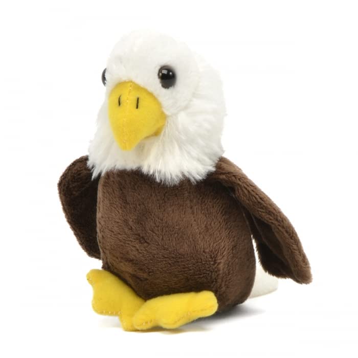 Unipak 1122EA Handful Eagle Plush Figure Toy, 6-inch Height