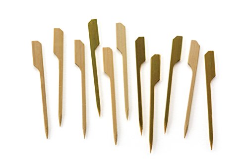 RSVP International Bamboo 3-1/2-inch Appetizer Picks, Set of 50