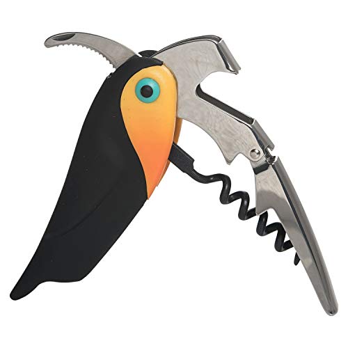 Beachcombers Steel Toucan Waiters Corkscrew