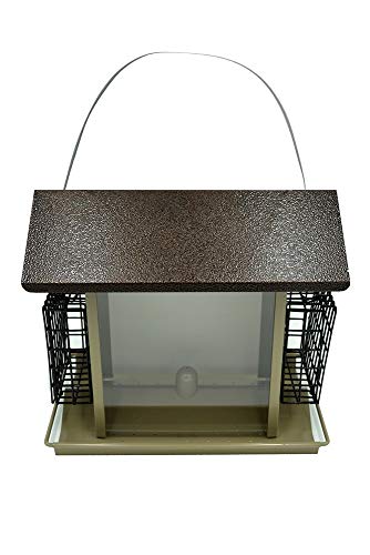 Zenport Z38073 Bird Feeder, Gray