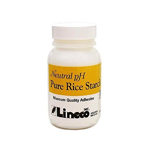 PH Neutral Rice Adhesive Glue Powder 567g Lineco, Clear (L615-1502)