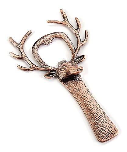 Giftcraft 582445 Reindeer Bottle Opener, Gift Box, 5.3 inch, Metal