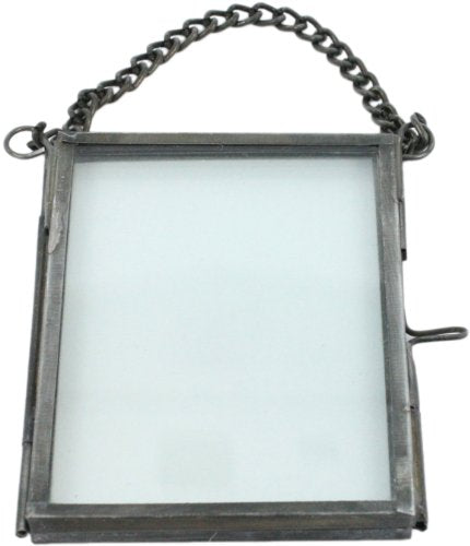 HomArt Pierre Metal 2-1/2 by 3-1/2-Inch Ornament Picture Frame