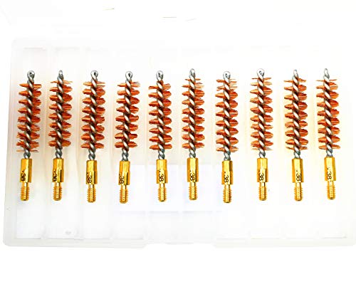 McJ Tools Pistol Bronze Bore Brush (20pack 38 Cal)