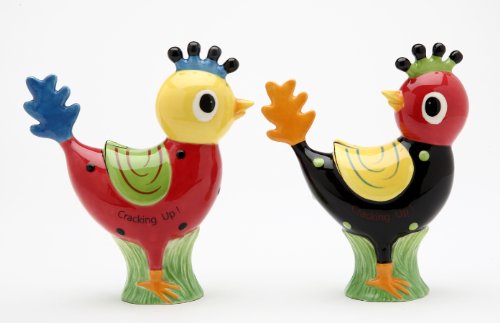 Cosmos Gifts Appletree 4-3/4-Inch Chicks Salt and Pepper
