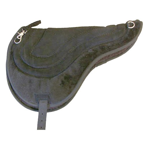 Intrepid International Best Friend Bareback Pad Deluxe Suede, Black