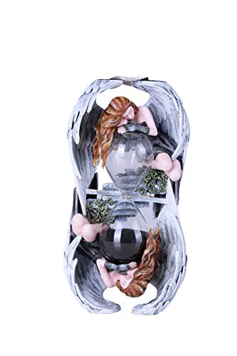 Pacific Trading Giftware Reserve Angels Figurine Statue Sandtimer