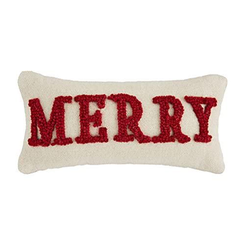 Mud Pie Mini Merry Pillow, 12-inch
