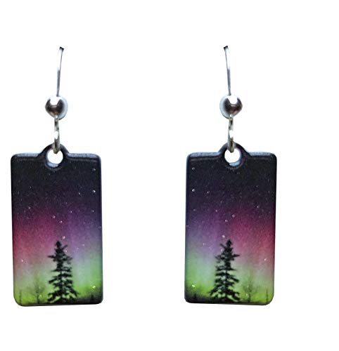 Forest of Lights earrings made in the U.S.A. by d&