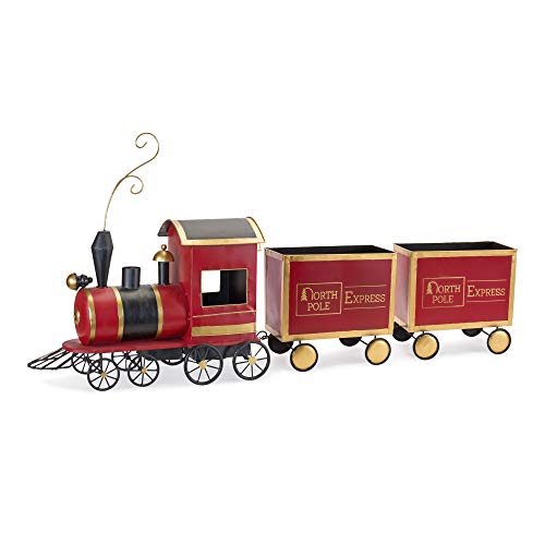 Melrose 83262 Train Figurine, 49.75-inch Length, Iron
