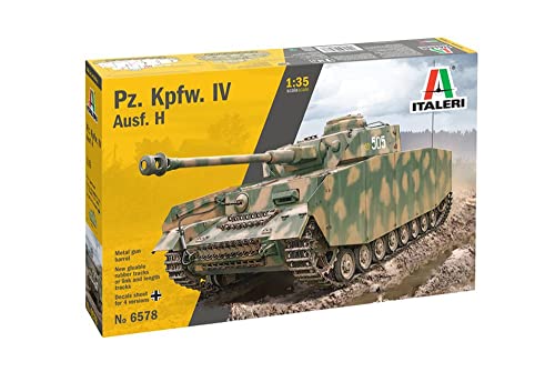 MRC Italeri 6578 Pz.Kpfw.IV Ausf H 1:35 Plastic Model Tank Kit