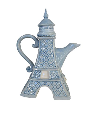 Blue Sky Clayworks Clayworks 7.75"X5.5"9.5" Eiffel Tower Teapot