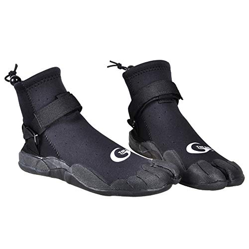 yonsub Surfing Booties-¬†Diving Boots Men & Women¬†Neoprene Shoes with Puncture Resistant Sole 3mm & 5mm for Watersports,Beach,Boat,AKE Mud Kayak and More (3, 6)
