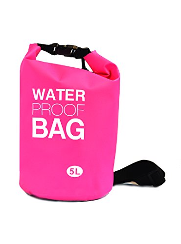 Calla 2145 Waterproof Dry Bag,  5 Liters, Pink