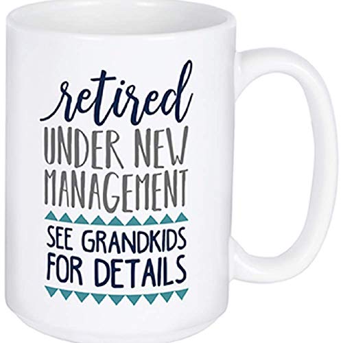 Carson 23738 Retired Grandkids Boxed Mug, 15-ounce