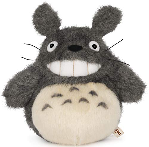 GUND Studio Ghibli Small Totoro Dark Grey Smiling Plush Animal for Ages 1 &Up, 6"