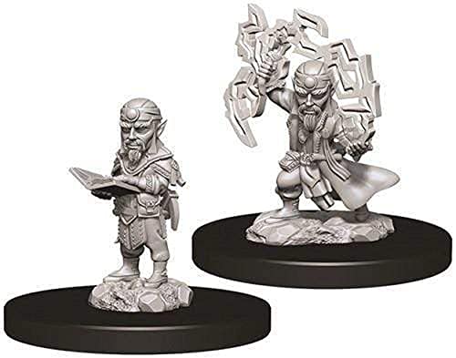 WizKids Store Pathfinder Deep Cuts Unpainted Miniatures: W9 Male Gnome Sorcerer