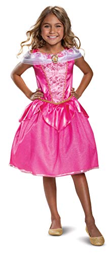 Disguise Disney Princess Aurora Classic Girls' Costume, Pink