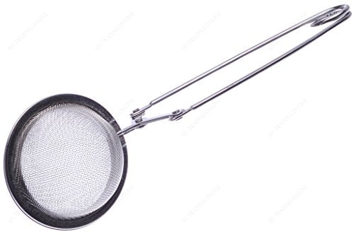 FMC Fuji Merchandise Kafuh FJT014 Stainless Steel Push Style Mesh Ball Tea Infuser