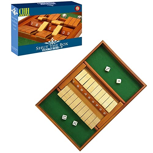 CHH Double Sided 9 Number Shut The Box