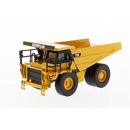 1:64 Scale Caterpillar 775E Off Highway Truck - Construction Metal Series by Diecast Masters - 85696 - Authentic Tire Tread Design - Articulated Steering - Made of Diecast Metal with Plastic Parts