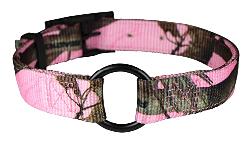 OmniPet Officially Licensed Realtree APC Camouflage Nylon Collar, 23", Pink