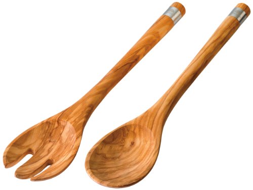 Browne & Co Berard Acero Salad Server Set