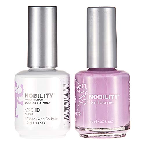 Lechat Nobility ‚Äì Gel Polish & Nail Lacquer Set - Collection 2-5oz (Orchid NBCS082)