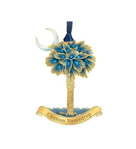 Beacon Design 61264 S.C. Palmetto and Moon Hanging Ornament