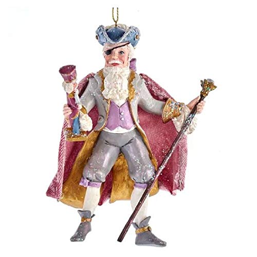 Kurt Adler E0426D Nutcracker Drosselmeyer with Suite Hanging Ornament, 5.25-inch Tall