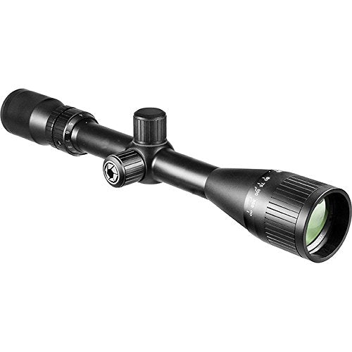 BARSKA 6-24x42 AO Varmint Mil-Dot Riflescope, Black