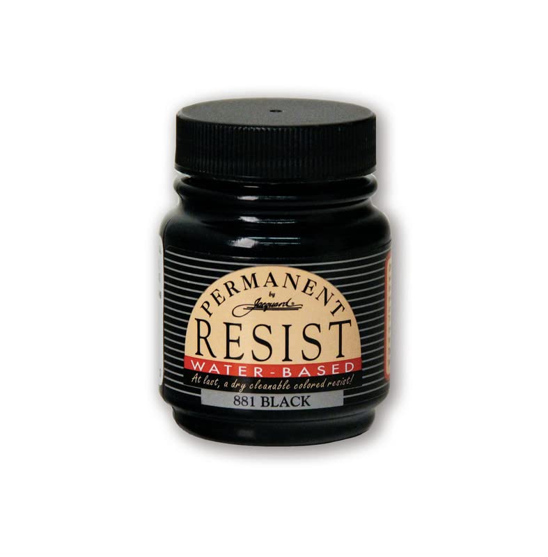 Jacquard, 2.25 oz, Black Permanant Metallic Resist