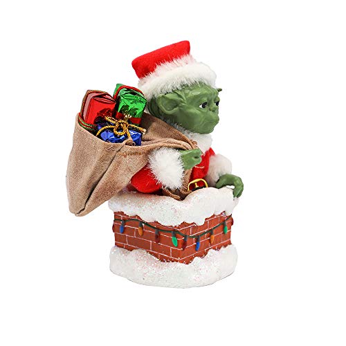 Kurt Adler Kurt S. Adler 5.5-Inch Yoda in Chimney Table Piece, Multi