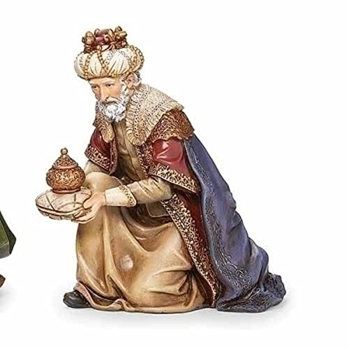 Roman 12.5" Kneeling King Nativity Figurine Christmas Tabletop Decor