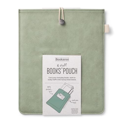 Bookaroo Book & Stuff Pouch Fern