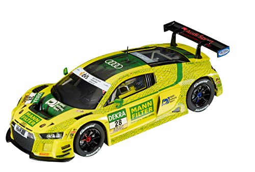 Carrera 31027 Audi R8 LMS GT3 Mann-Filter Land Motorsport No.28 1:32 Scale Digital Slot Car Racing Vehicle Digital Slot Car Race Tracks