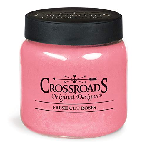 Crossroads FCR16 Fresh Cut Roses - 16 oz. Jar