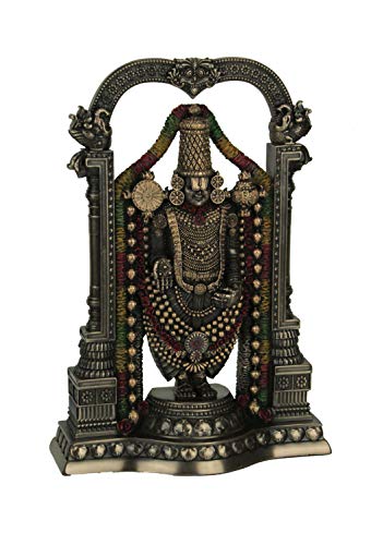 Unicorn Studio Veronese Design Bronze Finish Lord Venkateswara as Balaji Statue