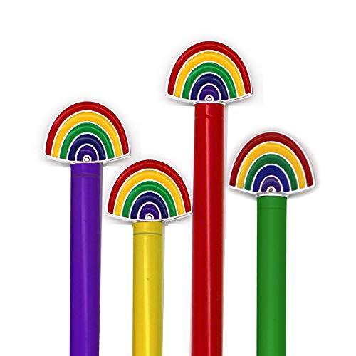 Snifty Enamel Charm Pen - Rainbow - Set of 4