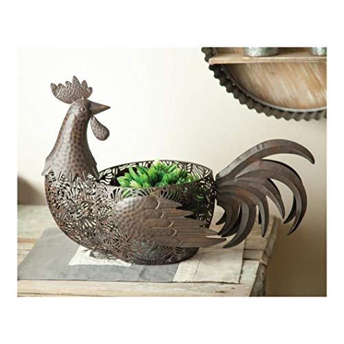 Manual IMFSRR Metal Rooster Basket