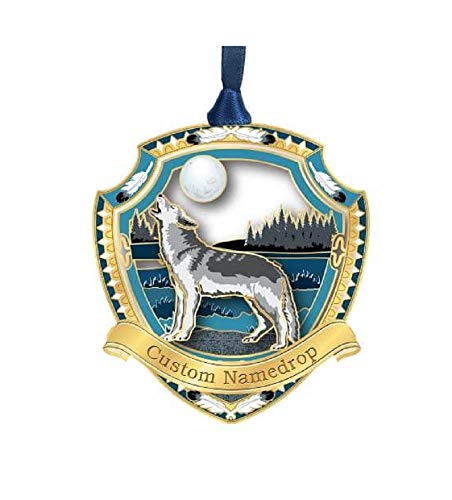 Beacon Design 61213 Howling Wolf Hanging Ornament