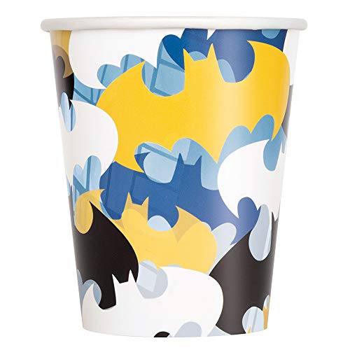 Unique Industries Batman Paper Cups - 8 Pcs