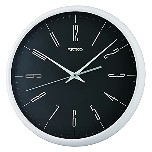 SEIKO Yumi Wall Clock, Black