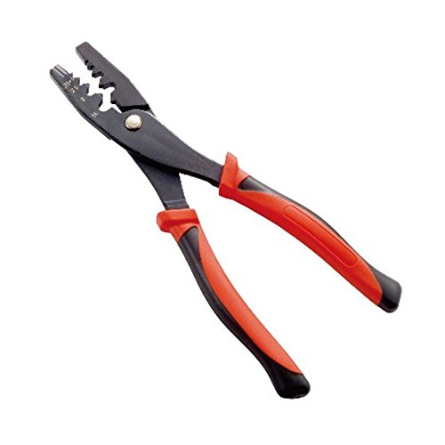 Comfy Hour Jolly Handy Tools Collection Crimping Tool Pin Terminal Insulated and Non-Insulated Ferrules Crimping Wire Size mm2 .5/.75/1.0/1.5/2.5/4/6/10/16, Metal